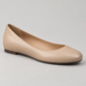 Ballerine en cuir