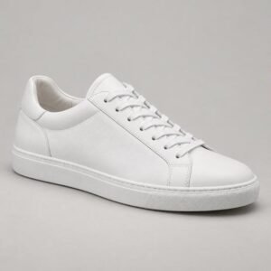 Baskets en cuir minimalistes